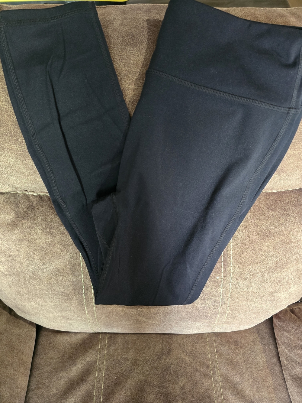 Black High-Waist Active Leggings